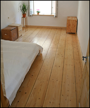 wooden floor